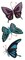 Jolee's Boutique By You Dimensional Stickers - Butterflies, 3pcs